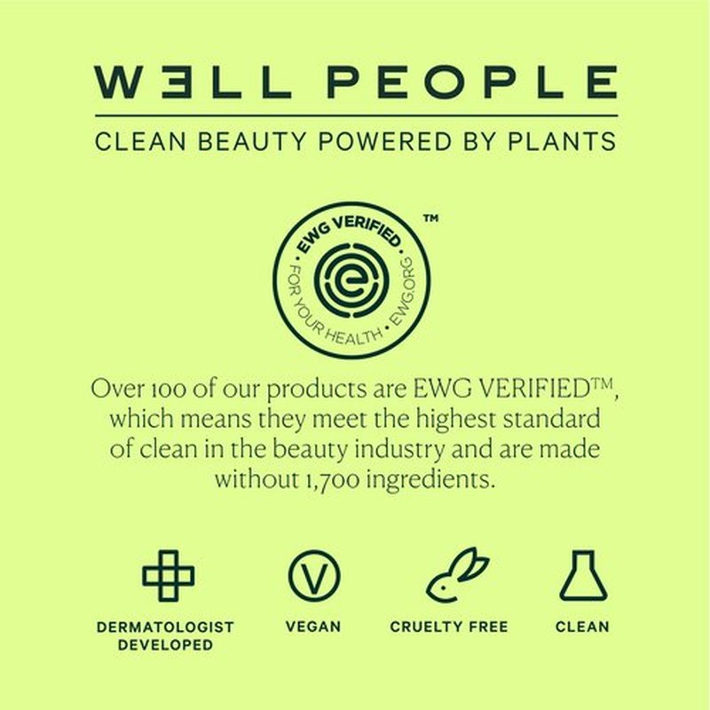 Well People Bio Correct Concealer, Full-coverage, Nourishing Liquid Concealer For Concealing & Correcting, Hydrating Formula, Vegan & Cruelty-free, 4W (Pack of 2)