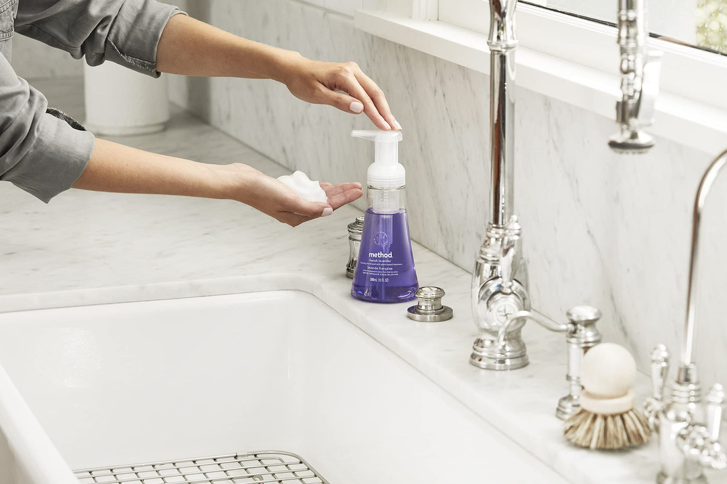 Method Foaming Hand Soap, Lemon Mint, 10 fl oz, 3 Count (Pack of 2)