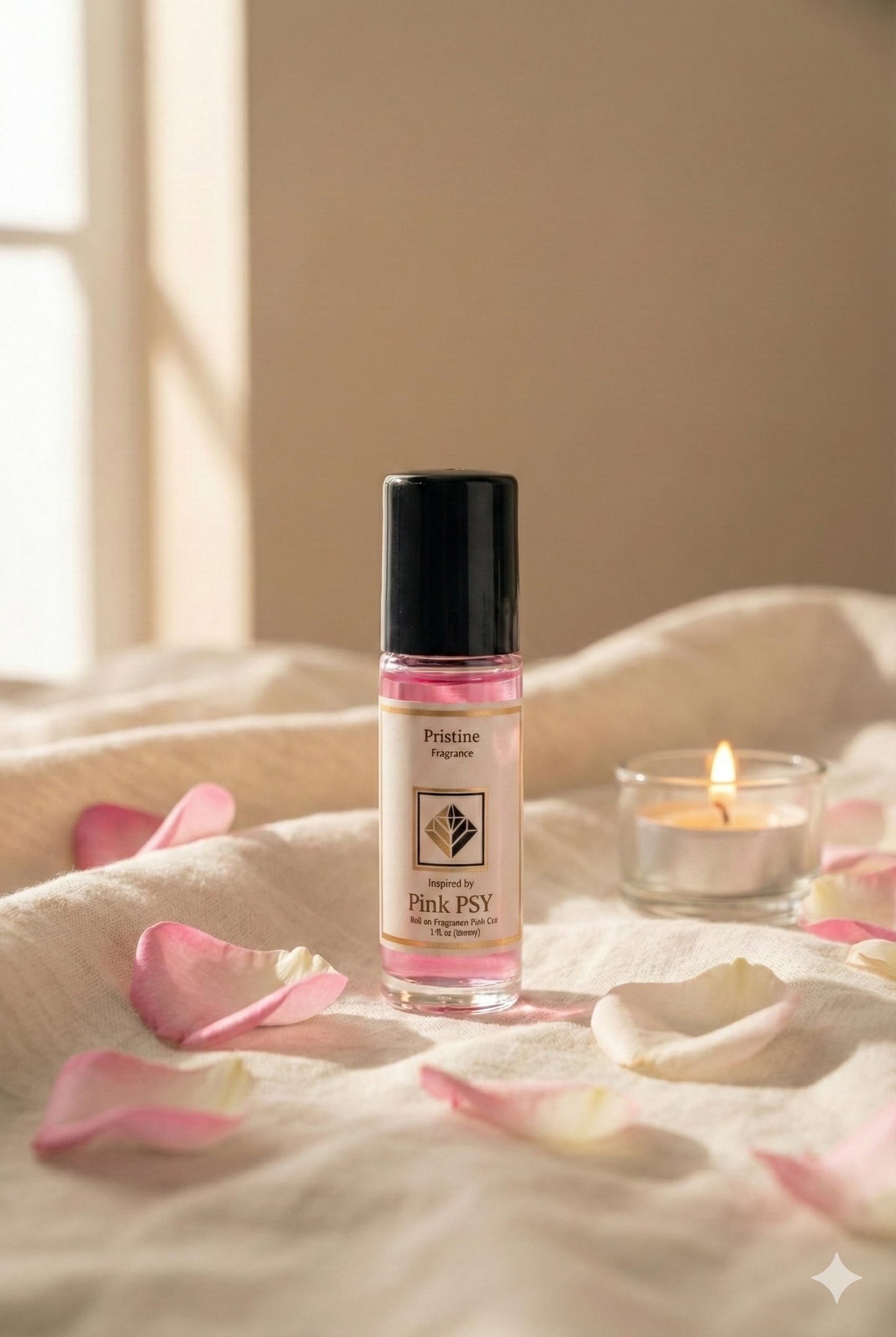 Pink PSY Body Oil Roll on 1oz Long Lasting Perfume Oil, Alcohol Free Concentrated Fragrance, Unisex Scent
