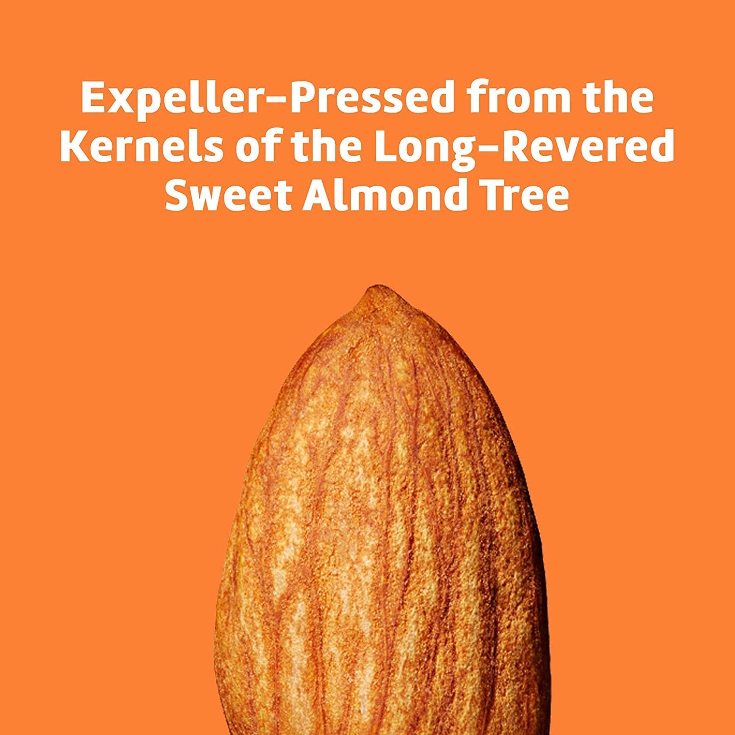 De La Cruz Sweet Almond Oil 2 FL OZ - Expeller Pressed for Skin & Hair - 6 Pack