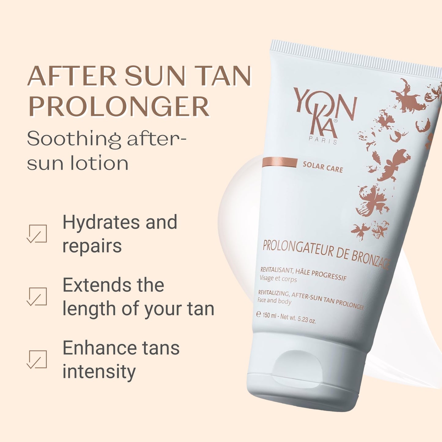 Yon-Ka After Sun Tan Prolonger, Soothing After-Sun Lotion