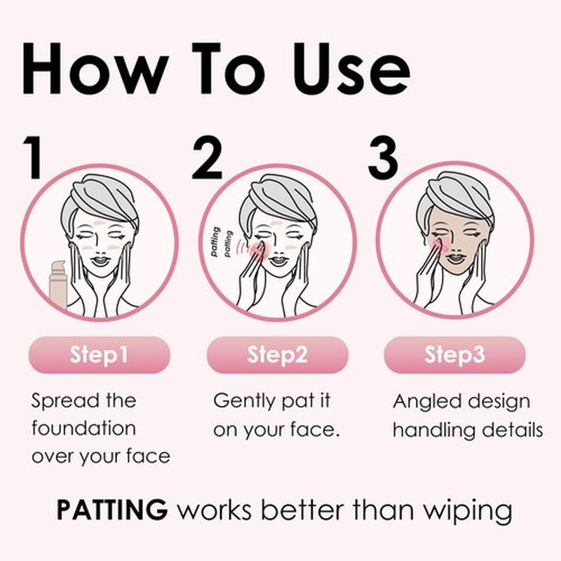 COOL-ANGLE 4Pack Pink Makeup Sponge For Foundation Concealer And Powder, Latex Free Blender Sponge For Natural And Easy Makeup Soft Long-lasting, Pack for 2X-Large and 2 Medium
