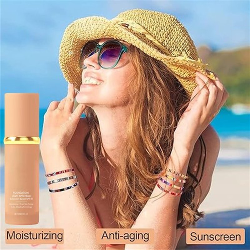 Rise Luxus Foundation, Rise Luxus Ultrablend 4 In 1 Foundation, Match Cosmetics Foundation, Nuvoria Base, Cabindealer 4 In 1 Foundation,4 In 1 Foundation Liquid With SPF 50 for All Skin (2pcs, 1)
