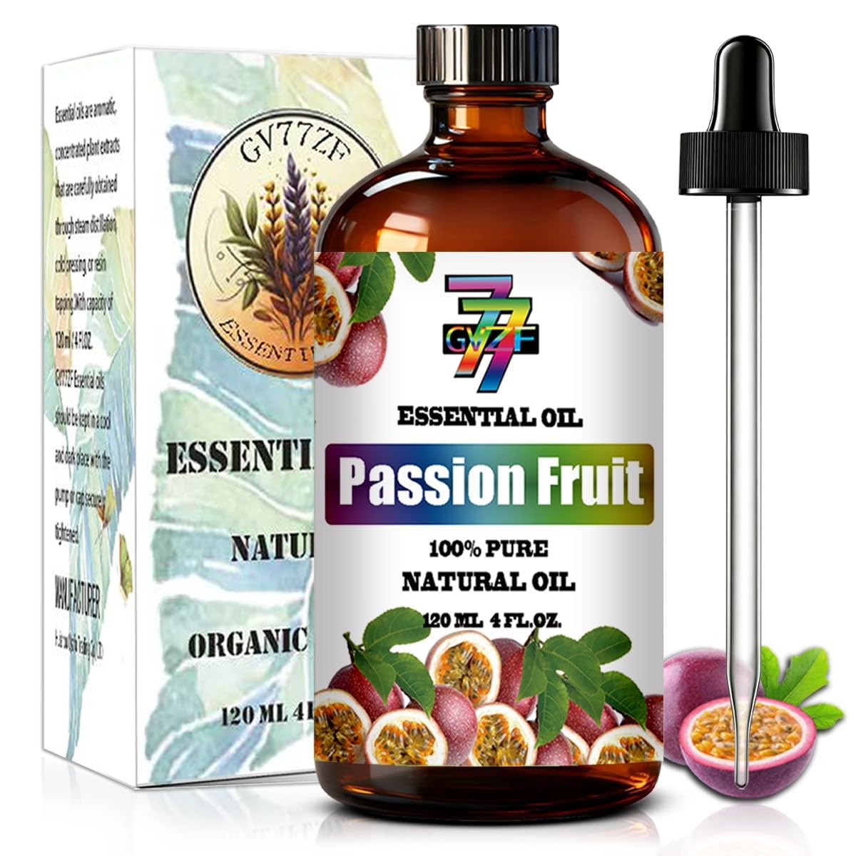 Passion Fruit Essential Oil,for Aroma,Diffuser,DIY-4 fl oz (120 ml)