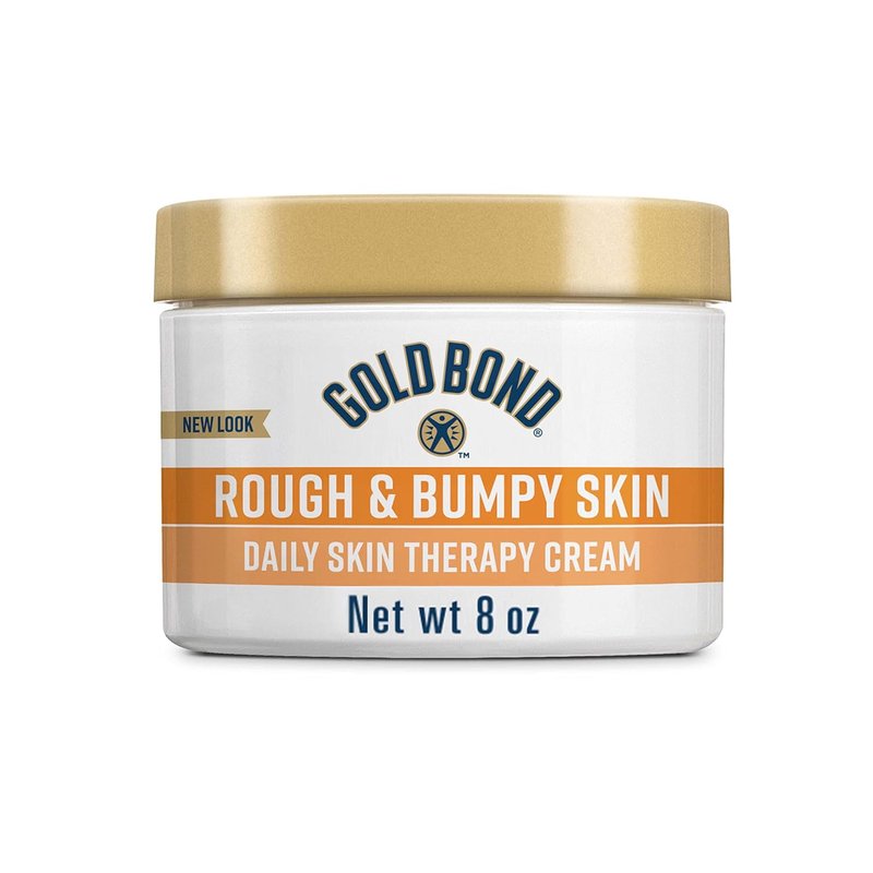 Gold Bond Rough & Bumpy Cream - 8 oz | AmLactin Daily Nourish Lotion - 14.1 oz with 12% Lactic Acid for Dry Skin