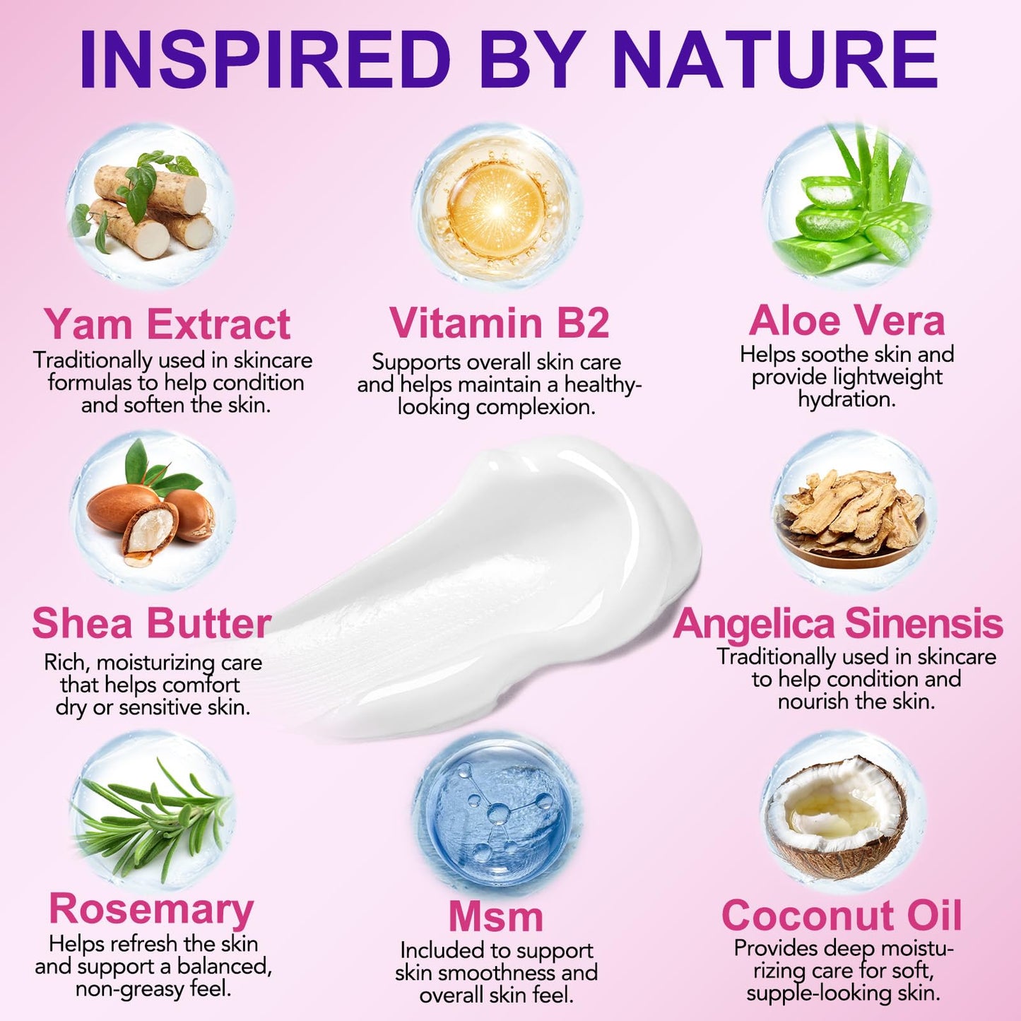 Buyourtaste Wild Yam Cream, Natural Wild Yam Cream for Hormone Balance, Support Perimenopause & Menopause Relief, Nourish The Skin, Daily Moisturiser for Women 4.23Oz (4.23 OZ (Pack of 1))