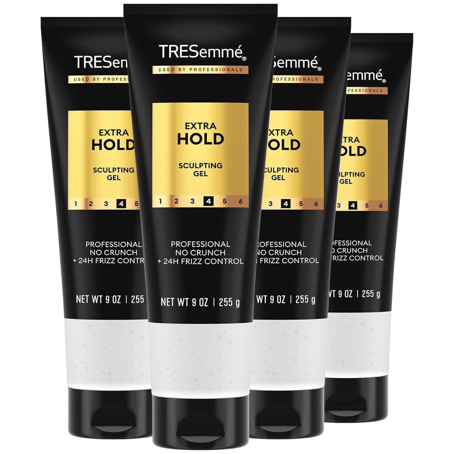 TRESemmé Hair Gel, Sculpting, Extra Hold, 3-Pack + Keratin Repair Instant Recovery Mask – Frizz Control, Professional Quality Styling Products, Alcohol-Free
