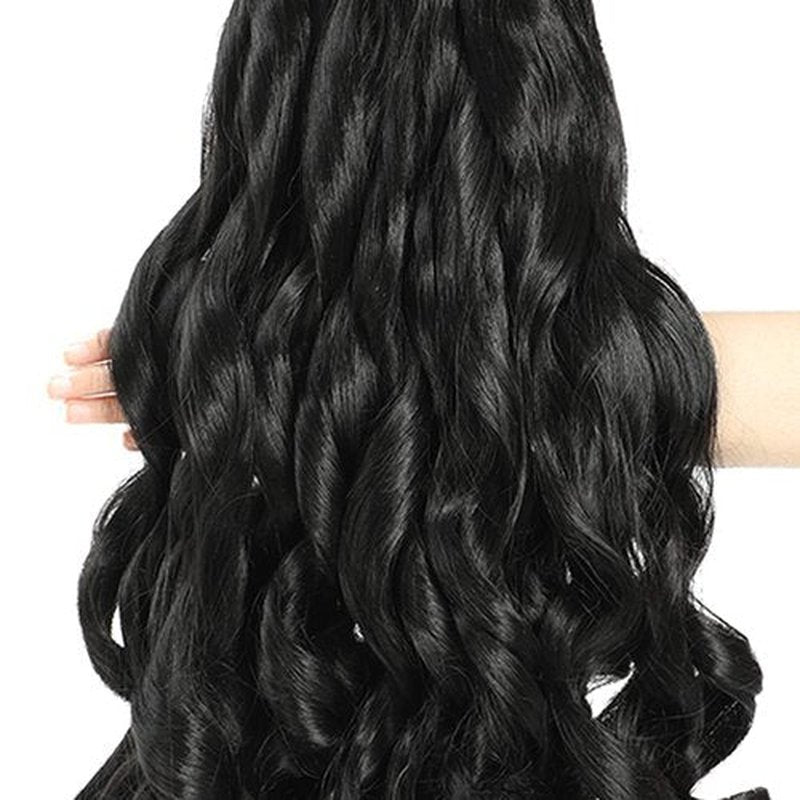 French Curly Braiding Hair 10 Inch 8 Packs - Pre Stretched Bouncy Braiding Hair- Loose Wavy Braiding Hair Synthetic Hair Extensions For Black Women (10 inch 8 packs 1B)