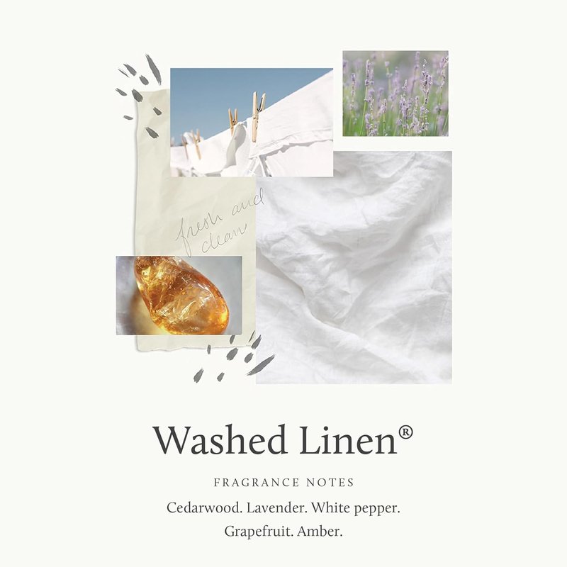 Thymes Linen Spray - Fresh Washed Linen Scent | 9 Fl Oz Room Spray