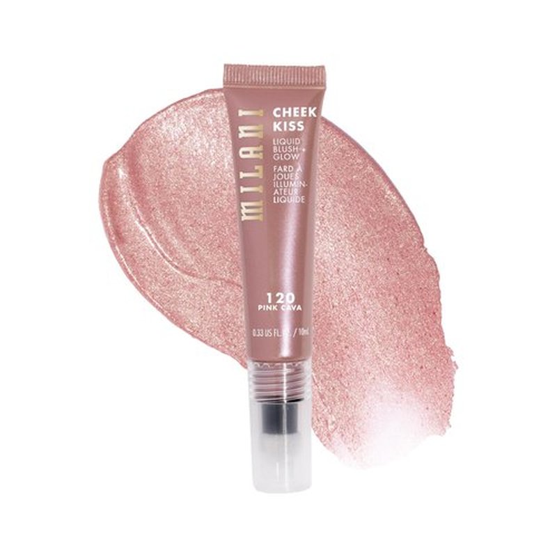 Milani Cheek Kiss Blush + Glow Highlighter - 120 Pink Cava