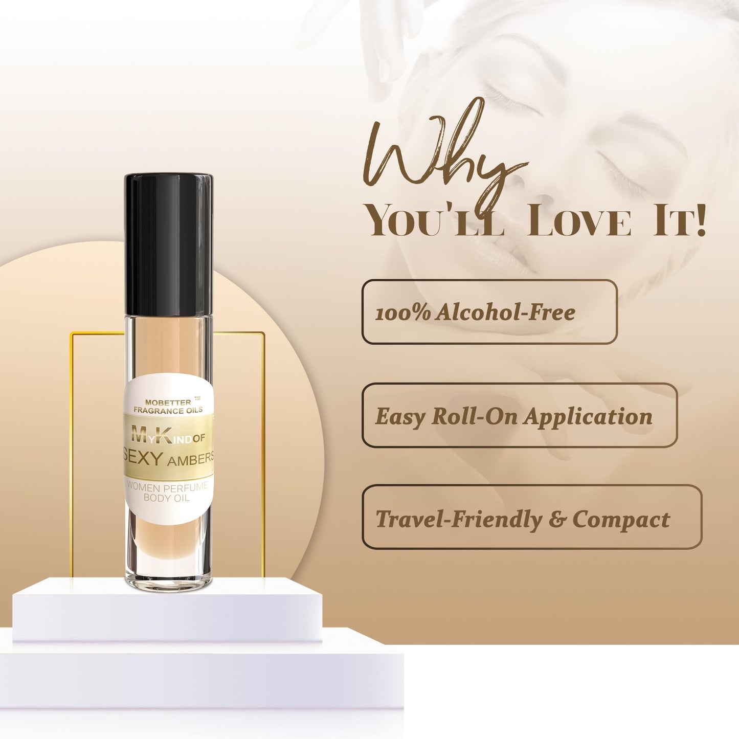 MOBETTER FRAGRANCE OILS My Kind of Sexy Ambers Women Perfume Body Oil