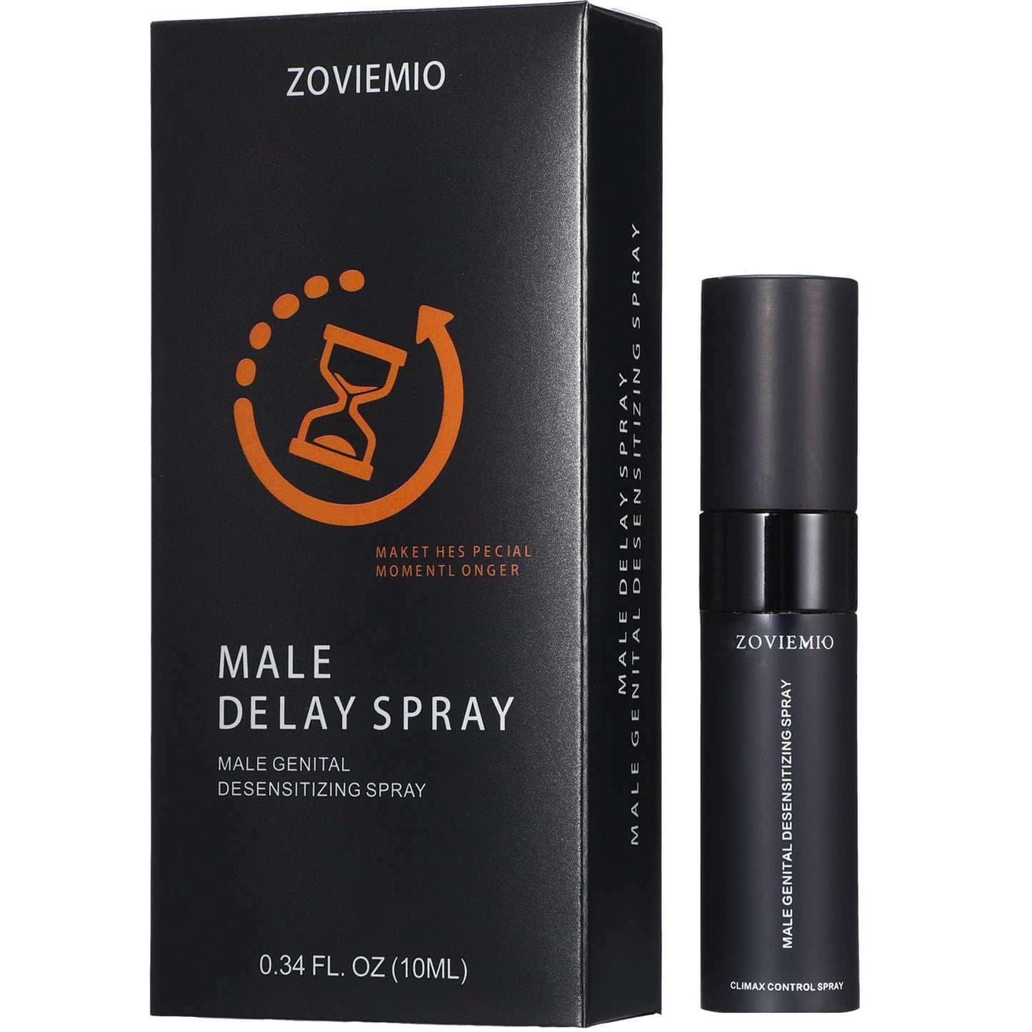 Delay Spray, Male desensitizing Spray delay Sprite Duration Sprayer Last Longer in Bed for Men, Climax Control Gift for him