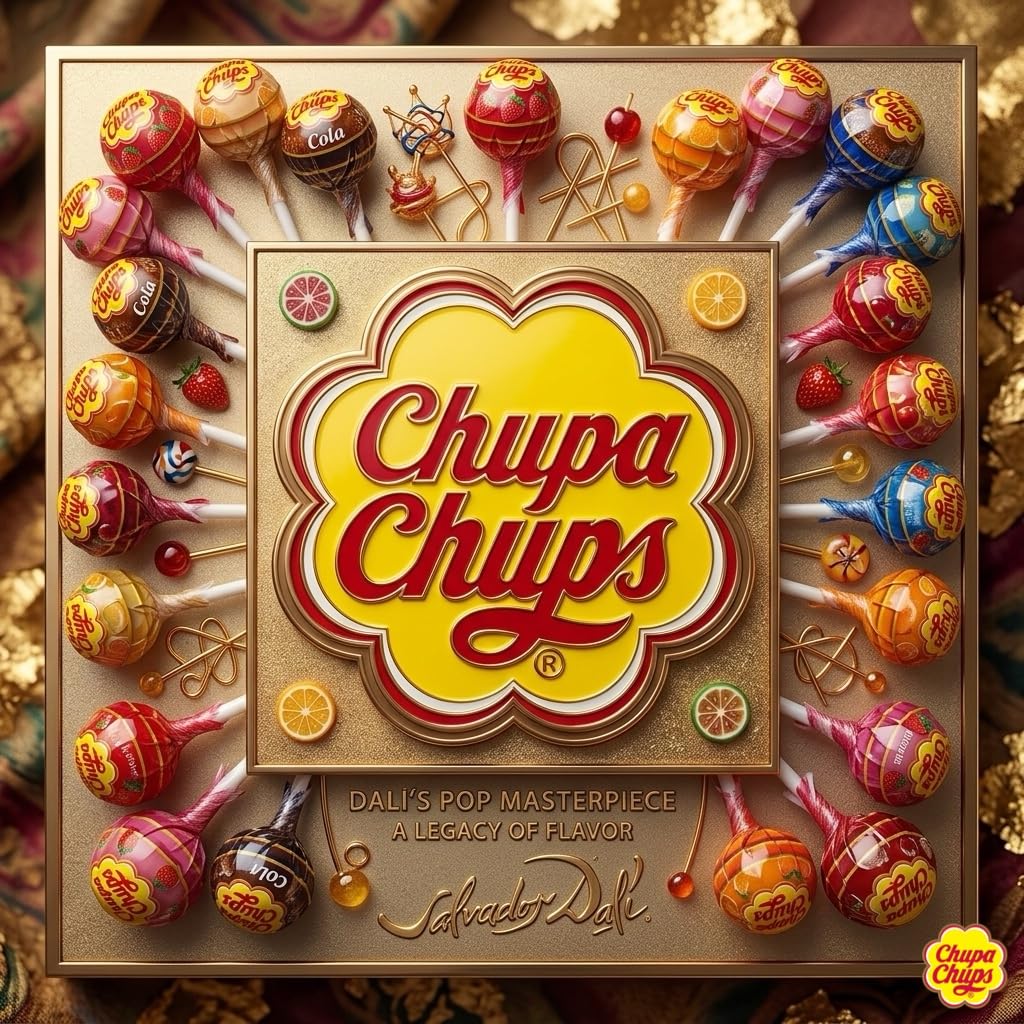 Chupa Chups Lip Balm Collection, 5 Assorted Fruit Flavors, Lip Licking Lip Balms Gift Set