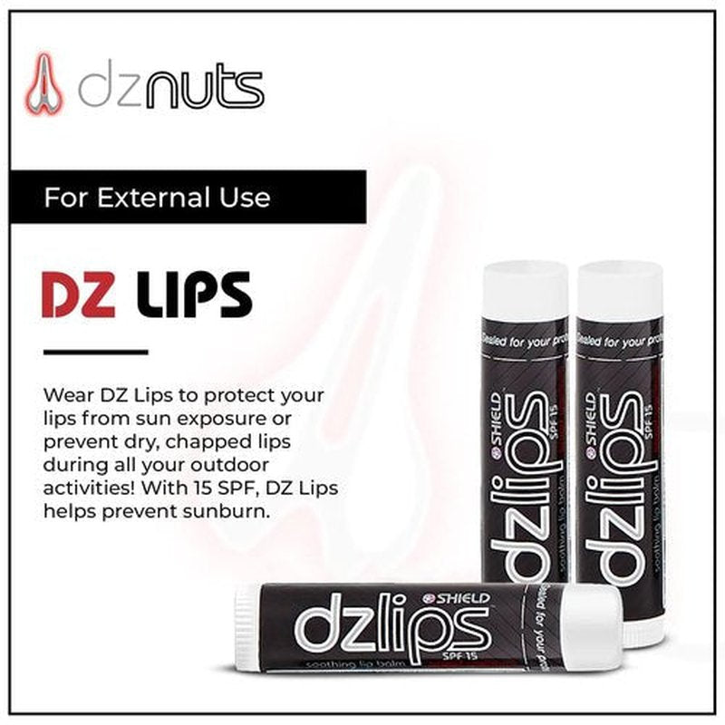 dznuts DZ Lips Care - Lip Repair, Protectant, Moisturizing Balm (Pack of 3)