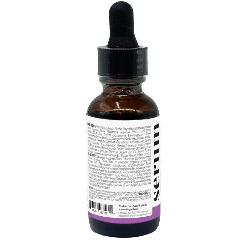 Retinol Serum for Face - Anti-Aging & Skin Repair with Vitamin C & Hyaluronic Acid | Night Therapy (1 Fl Oz / 30ml)