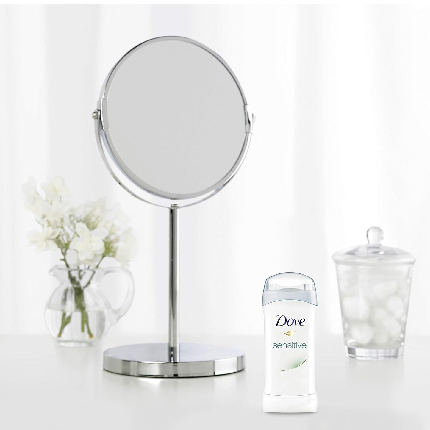 Dove Deodorant 2.6 Ounce Invisible Solid Sensitive Skin (76ml) (6 Pack)