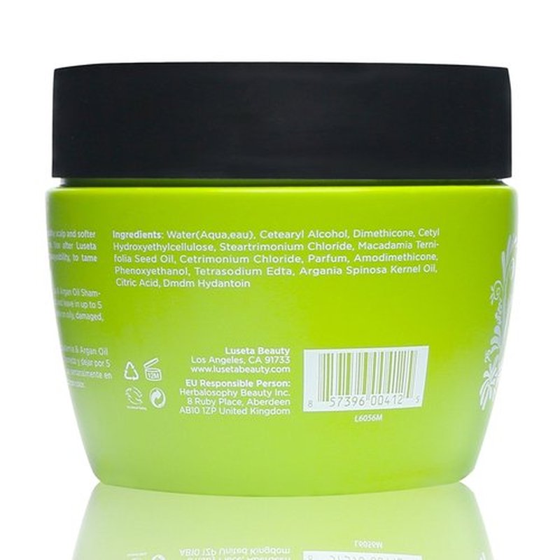 Luseta Macadamia Oil Hair Mask Deep Repair Hair Treatment Rejuvenating & Miosturizing for Normal and Dry Hair Intensive Care Conditioner16.9 oz