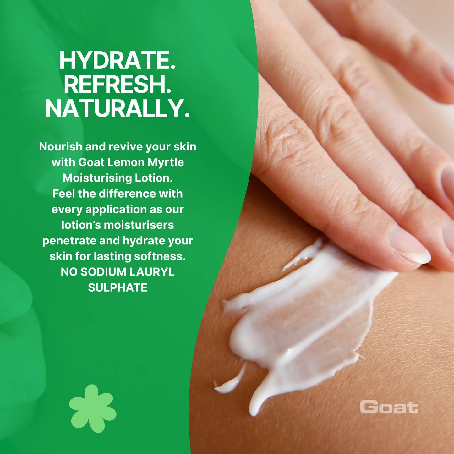 Goat Milk Moisturizing Lotion 500ml - Lemon Myrtle