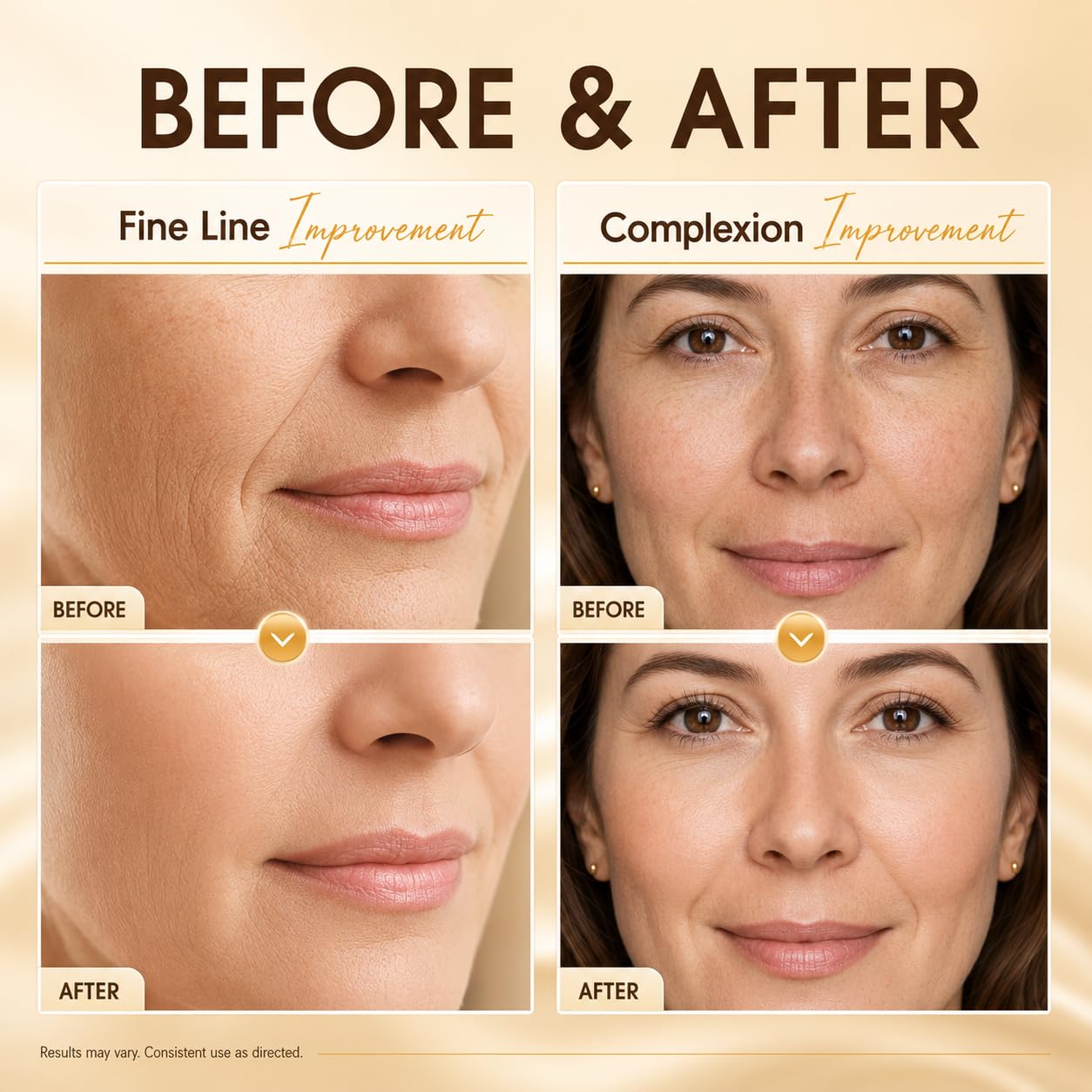 BIYSBER Retinol Collagen Serum for Face: Anti Aging & Anti Wrinkle Repair Peptide Serum - Day/Night Facial Firming Neck Plump Skin Care for Women/Men (1.69 Fl Oz)