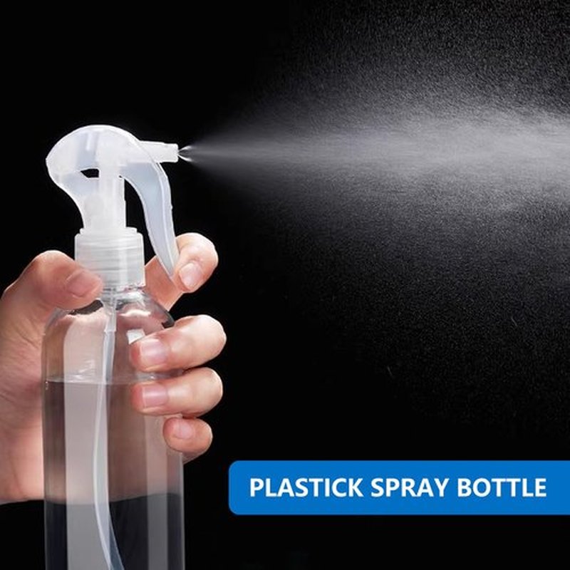 DTDNZKN 2 Pack 16.9 Oz (500ml) Spray Bottles for Hair, Plants, Cleaning, Cooking, BBQ, Cats - Fine Mist, Refillable, Reusable