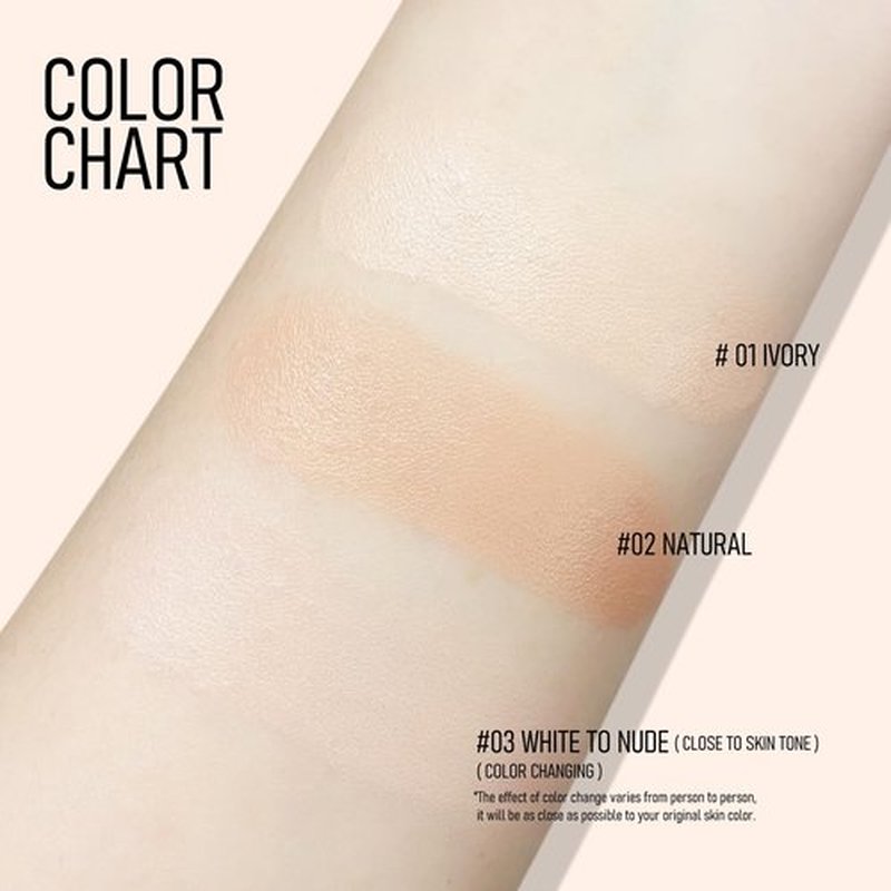 KYDA Liquid Foundation, SPF 50 PA+++, Full Coverage Matte Foundation BB Cream, Moisturizing Flawless Liquid Concealer Foundation, Skin-improving Foundation for All Skin, 1.01 fl oz, IVORY