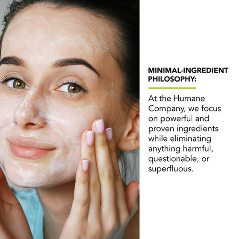 humane Benzoyl Peroxide Acne Body Wash - 5% Regular-Strength Acne Treatment for Face, Skin, Back and Body - 16 Fl Oz - Dermatologist-Tested Non-Foaming Cleanser - Vegan, Cruelty-Free