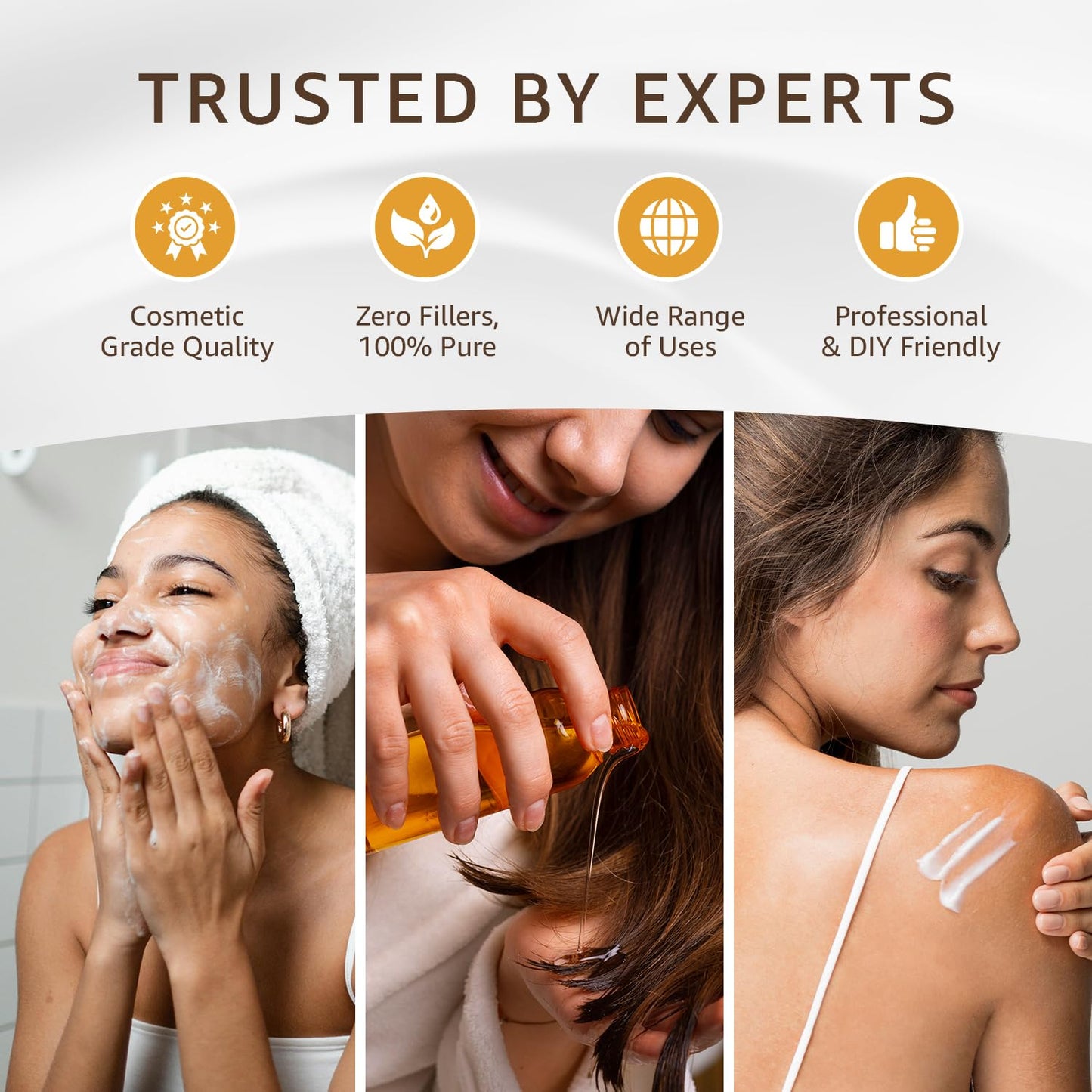 33rd Parallel | DIMETHICONE Oil (32 oz) 100% Pure, Cosmetic Grade | 350 CST Medium Viscosity | Used in Moisturizers, Lotions, Primers, Foundations, Hair Products, Sunscreen, Wound Care | 32 Ounces
