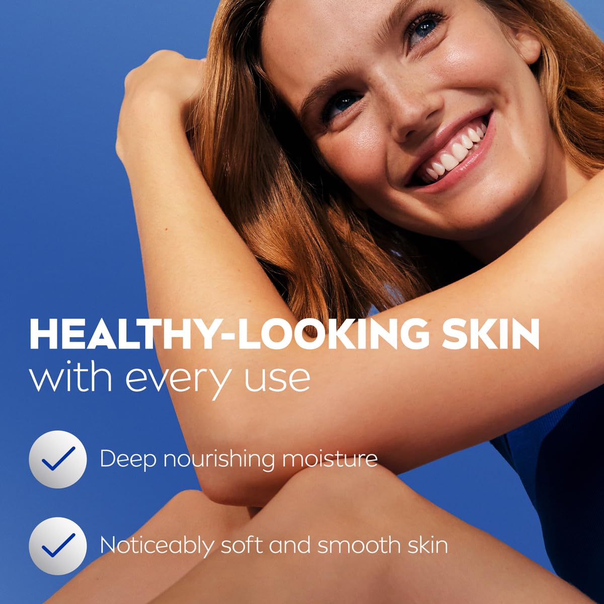 NIVEA Essentially Enriched Body Lotion for Very Dry Skin with Hyaluronic Acid, Almond Oil and Deep Nourishing Serum, 72-Hour Body Moisturizer, 2.5 Fl Oz Bottle