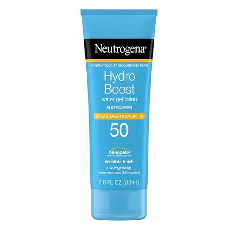 Neutrogena Hydro Boost Watergel SPF 50, 3oz. - Pack of 2