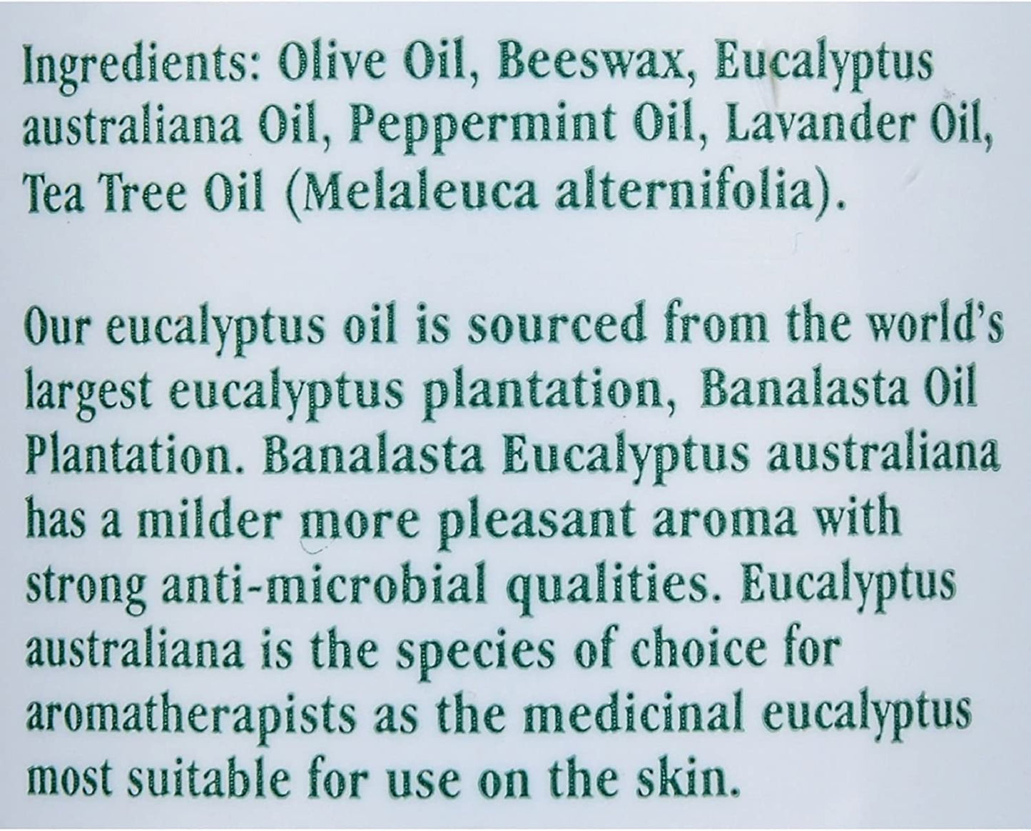 Tea Tree Therapy - Chest Rub, Eucalyptus 2 Oz ( 2-Pack)