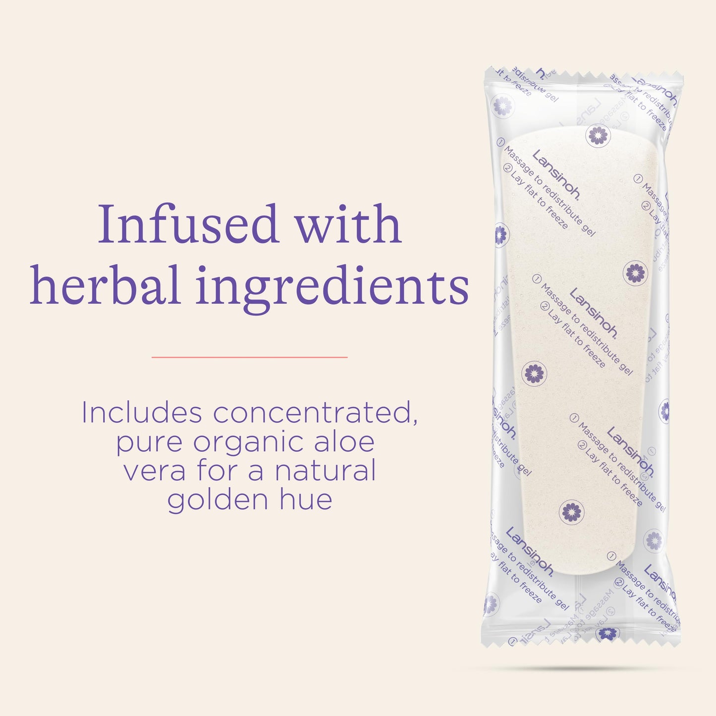 Lansinoh Postpartum Cooling Pads, Perineal Ice Packs, 12 Count, Witch Hazel Pads for Postpartum Care, Padsicles with Aloe Vera
