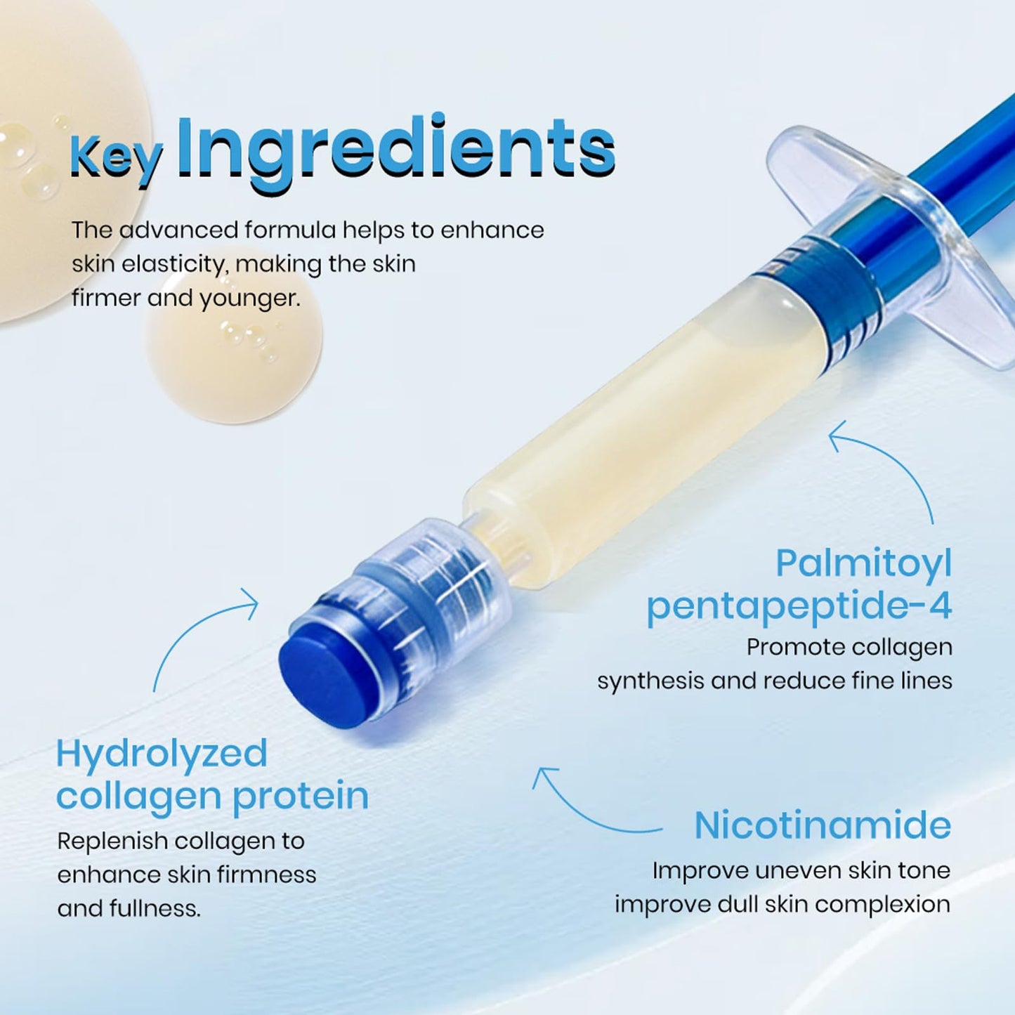 SHEEYOON Polypeptide Collagen Elastic Essence Cream, Micro Molecular Collagen Peptide Lotion, Anti-Wrinkle Firmer Skin Moisturizer 2 PCS