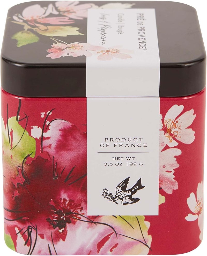 Le Jardin Collection Scented Candle - Soy Blend, 21+ Hour Burn Time | 3.5 oz, Iris & Peppercorn