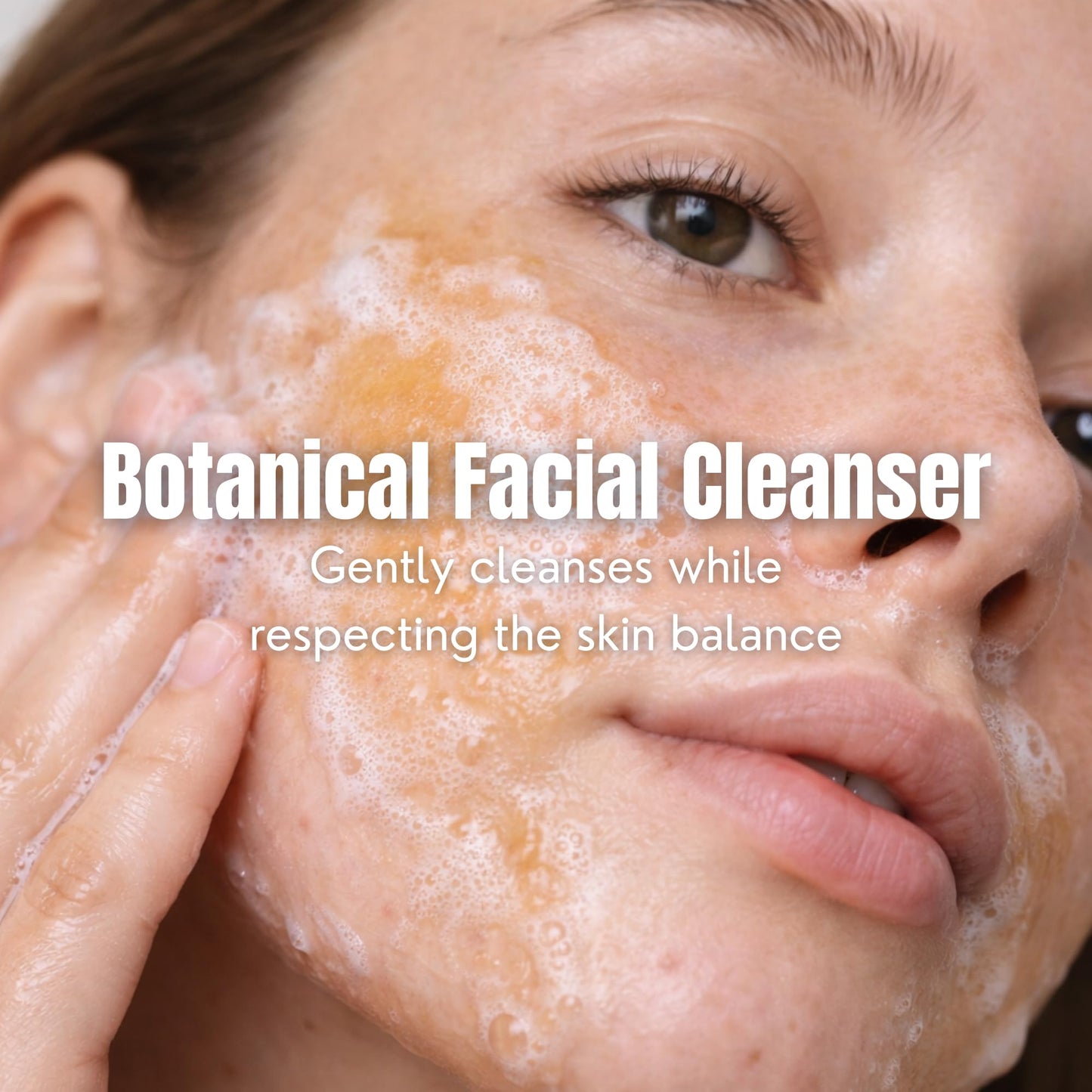 Bel Lab Gentle Face Cleanser – Sulfate Free Botanical Gel Cleanser with 26 Plant Extracts, Vitamin C & Organic Seaweed – Daily Facial Wash – 8.5 fl oz