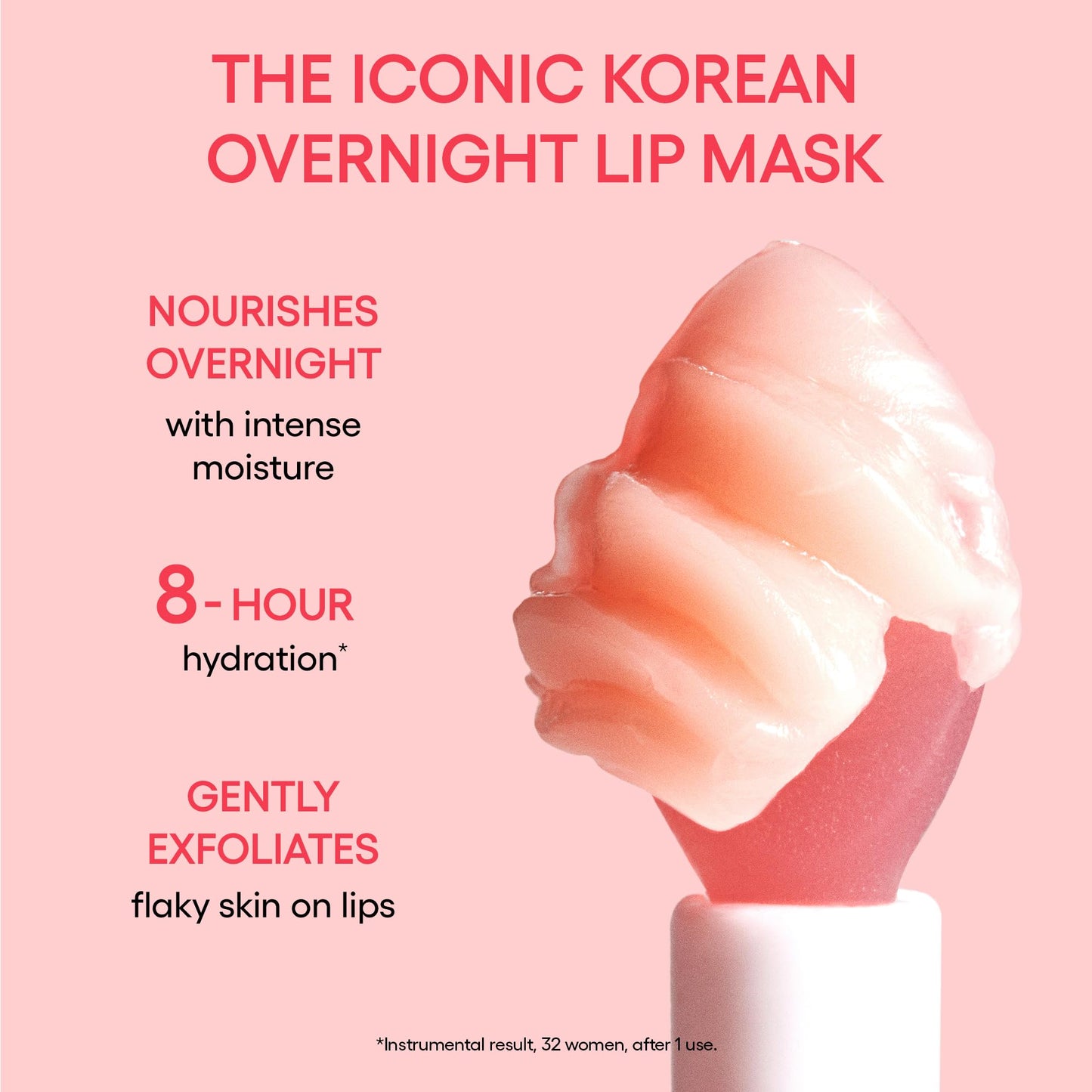 LANEIGE Lip Sleeping Mask, Sweet Candy: Nourishing Overnight Lip Treatment with Vitamin C, Shea & Murumuru Butter for Hydrating Dry, Flaky Lips