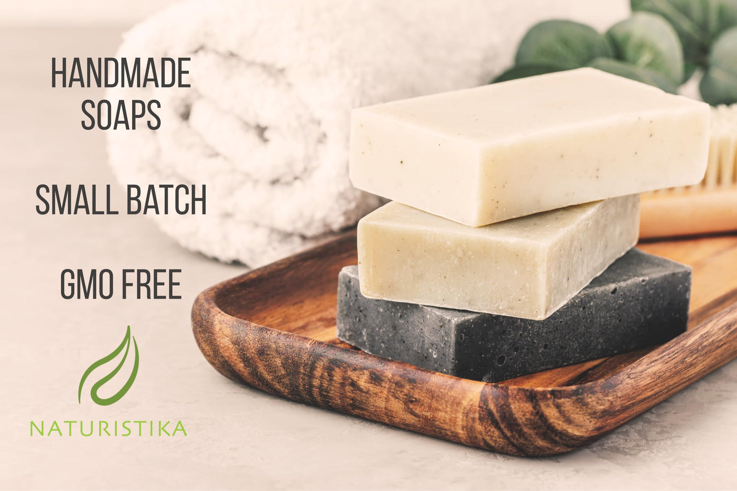 Lavender Oatmeal with Goat Milk Soap Bar (3 Pack), All Natural Handcrafted with Organic Oils. Face and Body Soap for Men, Women and Teens. SLS Free, NO Parabens, Handmade in USA.