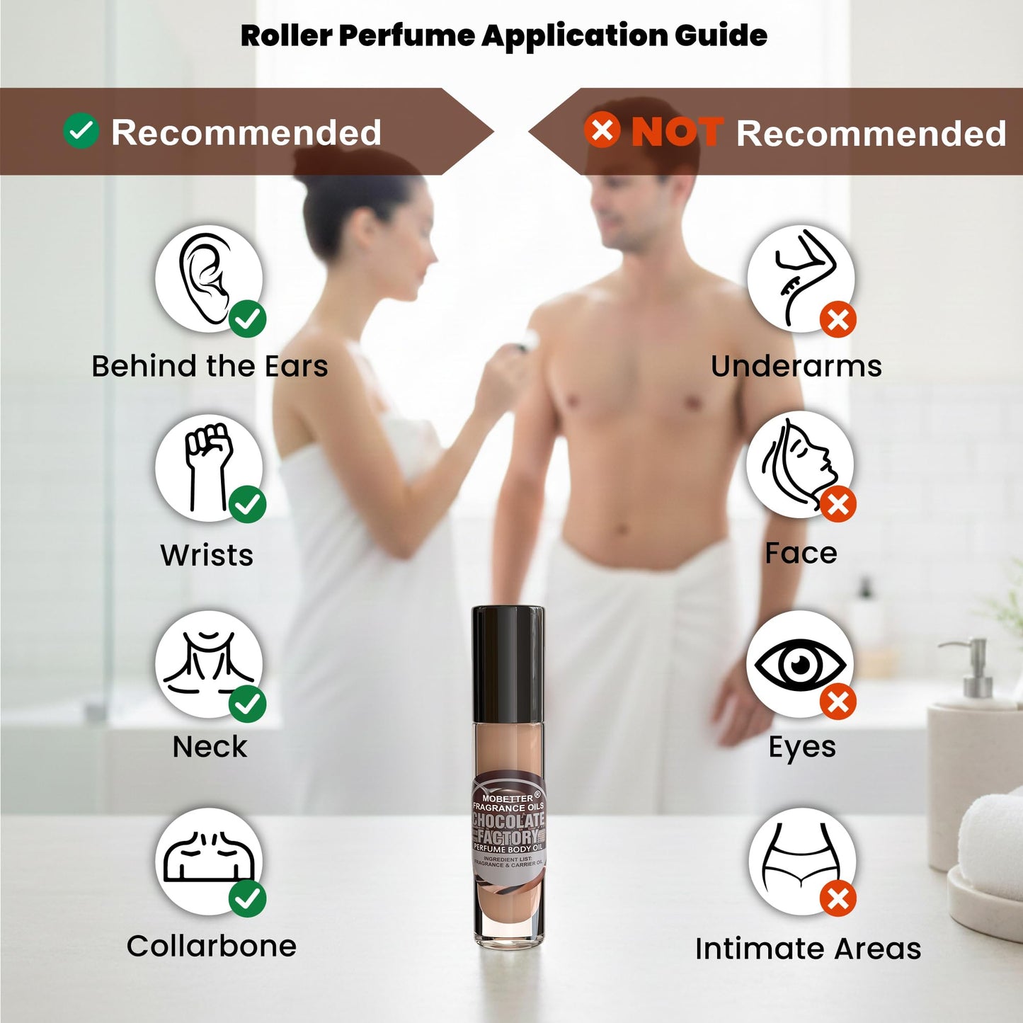 MOBETTER FRAGRANCE OILS Chocolate Factory Perfume Body Oil