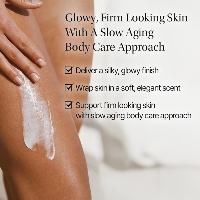 Silky Gleam Body Lotion - Botanical Oils & Niacinamide for 24H Hydration | Glowing Orchard (450ml)