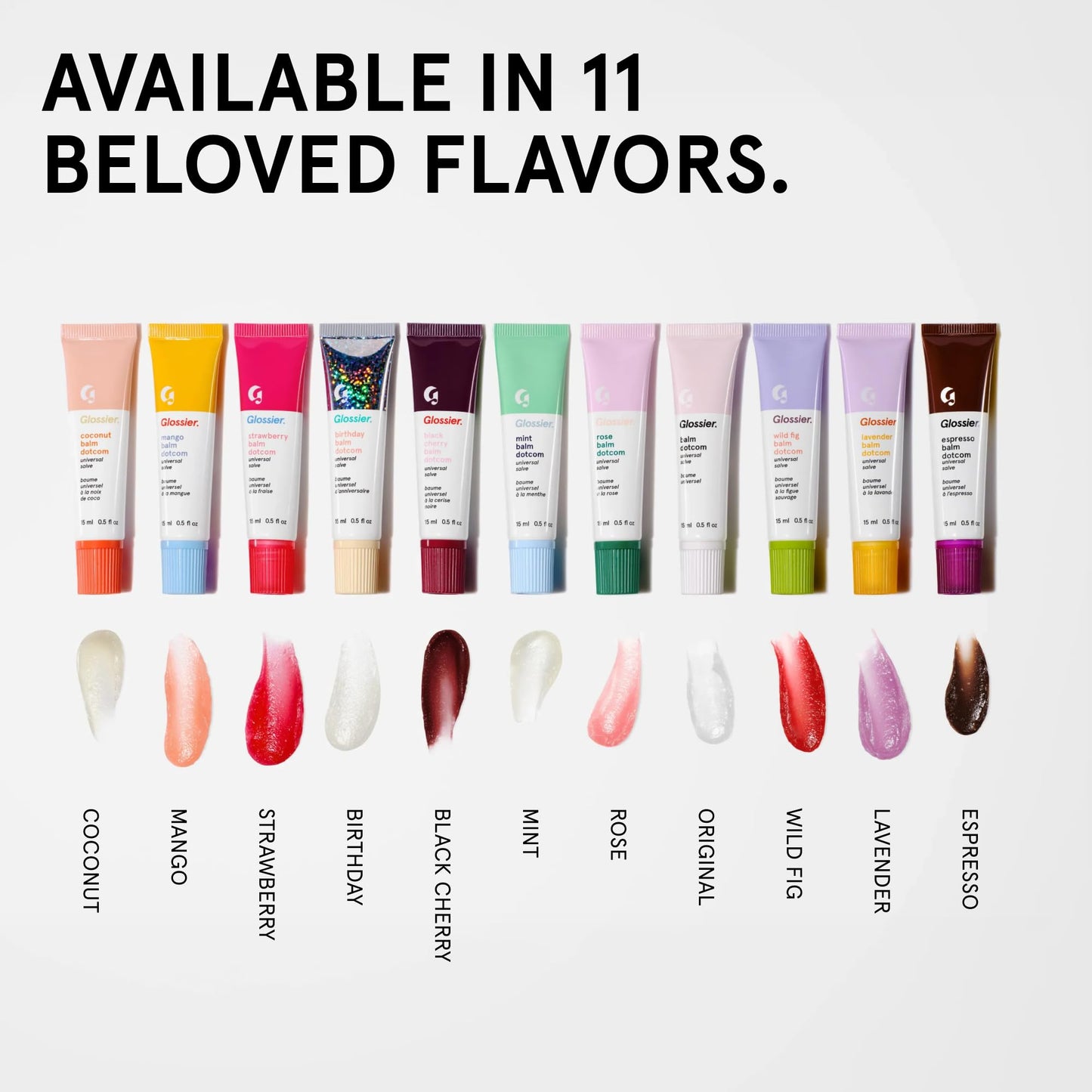 Glossier Balm Dotcom Lip Balm & Universal Salve, Wild Fig Coral Tint