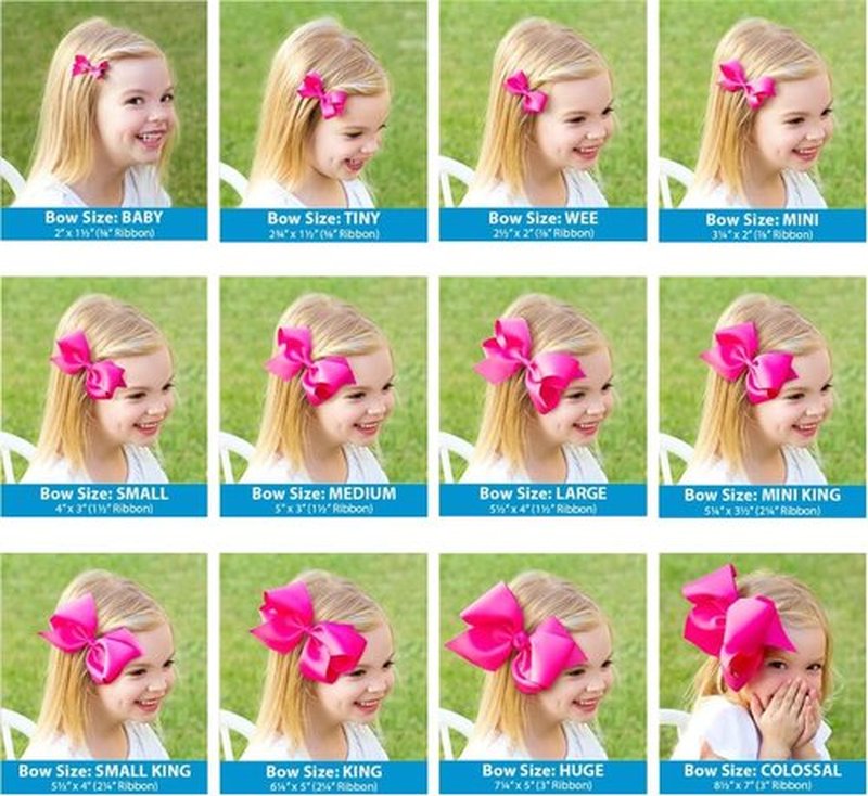 Wee Ones Girls 2 Pack Grosgrain Hair Bows with Plain Wrap Centre on a Wee Stay No Slip Clip, Mini, Light Pink