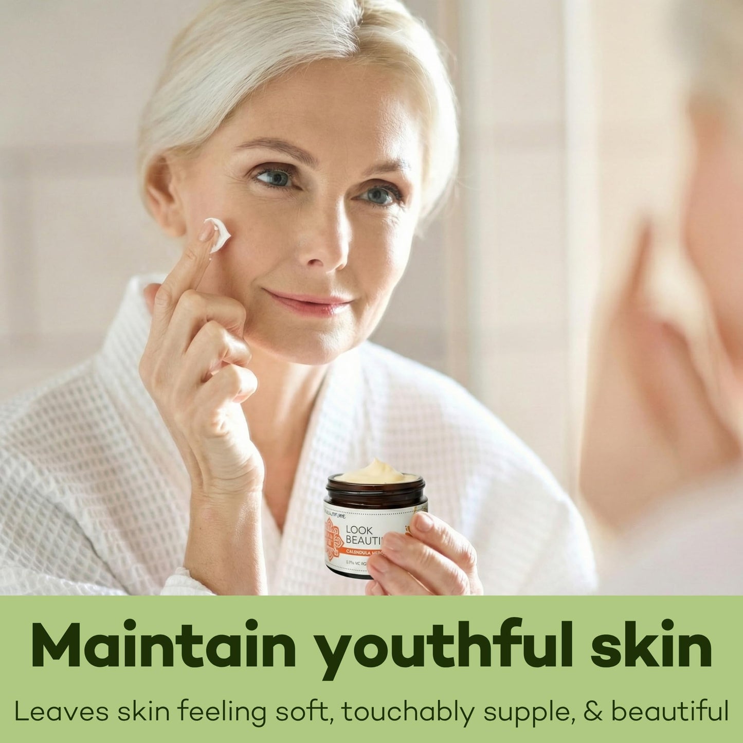 Four Elements Calendula Neroli Face Cream 2oz | Organic Moisturizer