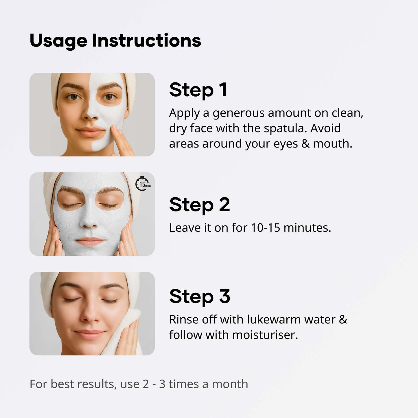 Cureskin Vitamin Boost Face Mask | D Tan Pack for Tan Removal, 1.76 Ounce (Pack of 1)