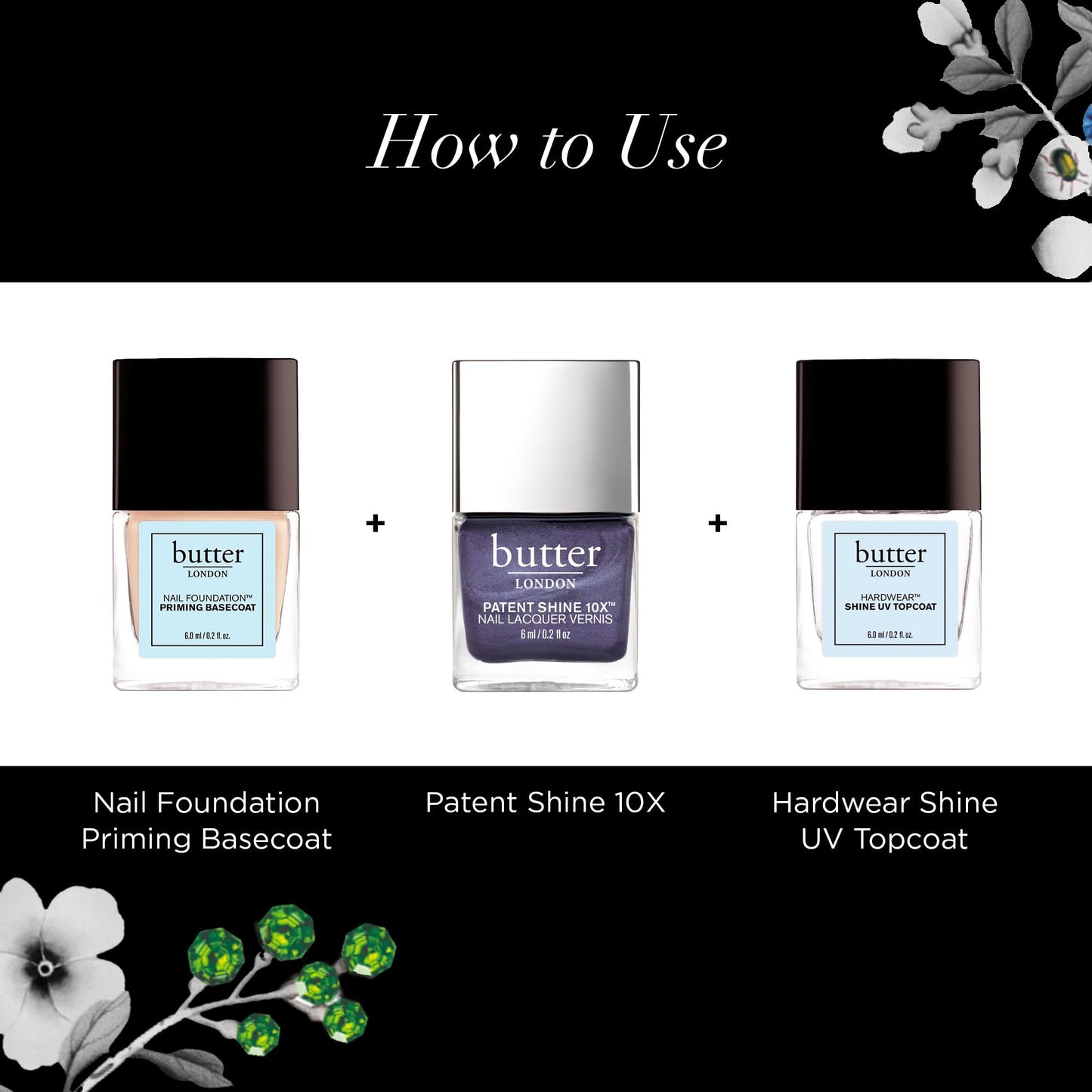 butter LONDON Patent Shine 10X Nail Lacquer Polish, House of Amethyst - Gel-Like Finish & Chip-Resistant Nail Lacquer Helps Protects & Strengthens Nails - Vegan & Cruelty-Free