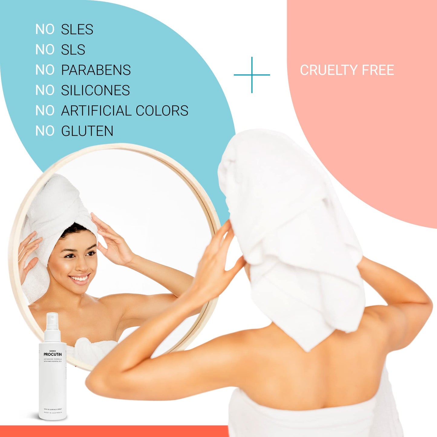 OZIDEX Procutin Rosacea | Dermatitis | Acne | Solution to Demodex | Natural Herbal Formula