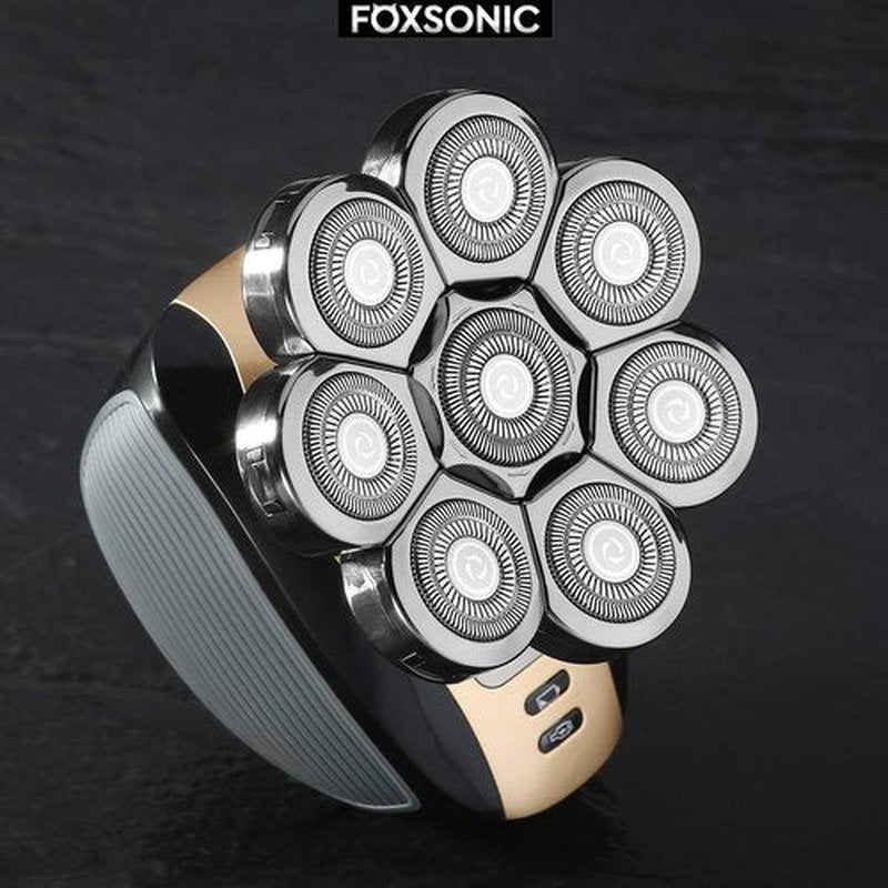 FOXSONIC 8 Blades Head Shaver Replacement Heads 8 Heads for Many Main Brands Electric Shaver Razor Bald Men Head Shaver Blades