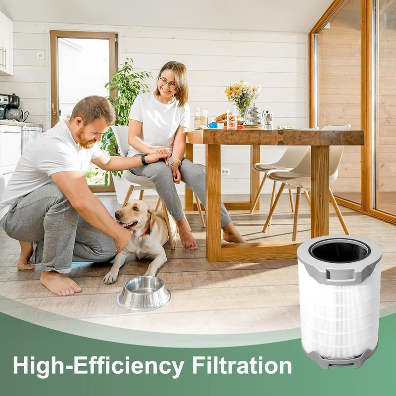 Replacement Filter for LEVOIT LV-H134 Air Purifier - 3-in-1 True High-Efficiency Activated Carbon | 1 Pack