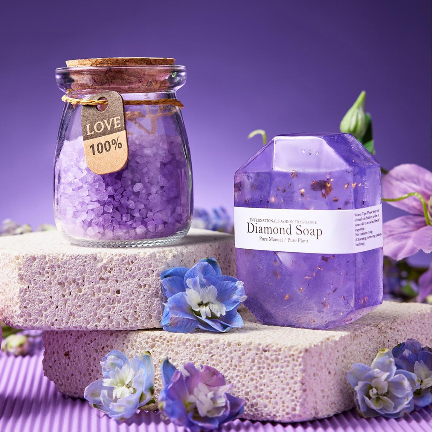 Mothers Day Gifts for Mom Wife Grandma Sister Friends, Birthday Personalized Gifts for Women Girlfriend Her, Unique Spa Relaxing Gift Baskets for Women, Get Well Soon, Self Care Gift (B)