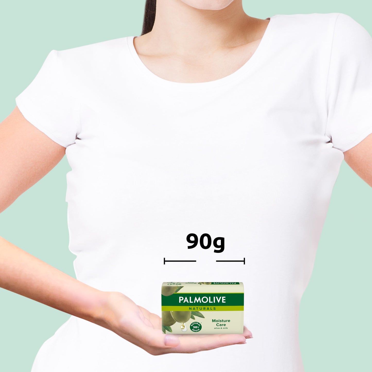 Palmolive Naturals - Moisture Care Olive & Milk soaps (Pack of 4)