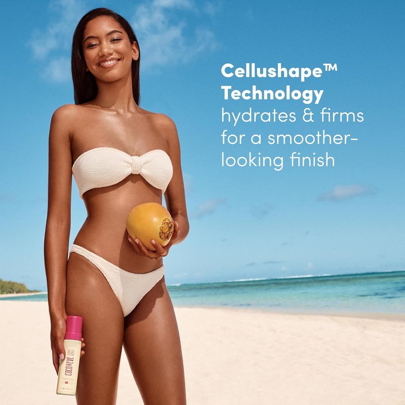 Coconut Milk Body Sunscreen SPF 50 - Sunny Honey Bali Bronzing Self Tanner Mousse | 6.76 Fl Oz + 6.7 Fl Oz