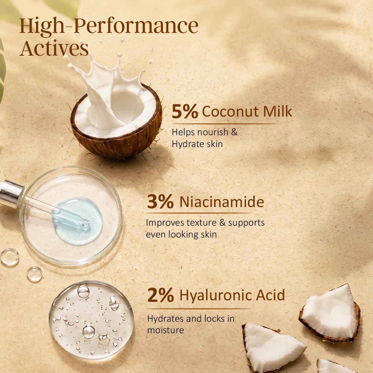 INDIAN SECRETS Scrub Soap with Hyaluronic Acid & Coconut Milk – Moisturizing Body Soap for Soft Skin – Enriched with Niacinamide, Hyaluronic Acid, Coconut Milk 110 g (Pack of 1)